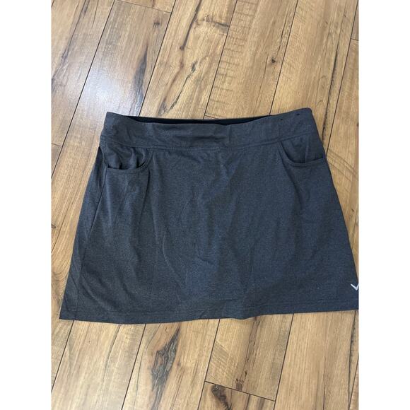 Callaway size XL dark gray golf skort - Picture 1 of 4